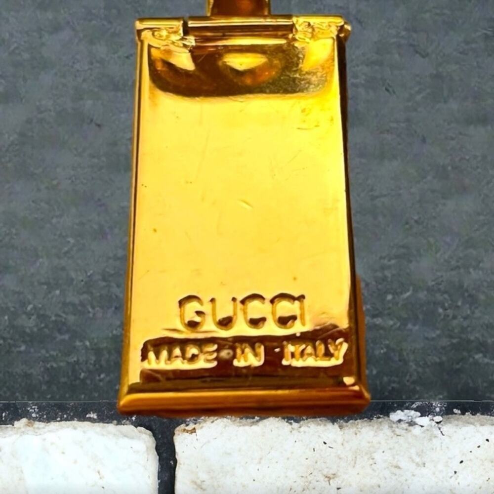Vintage Gucci Logo Canvas & Leather Long Wallet - Authentic  EUC - Picture 10 of 10